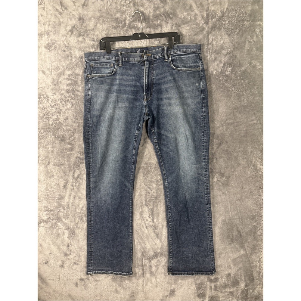 Gap Denim Mens 38x32 Boot Cut Jeans Blue Medium Wash Gap For Good 38 x 32